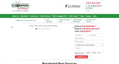 Desktop Screenshot of cooperpest.com